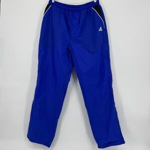 Vintage Adidas Track Pants Athletic Blue Logo Sportswear Joggers Large Y2K
